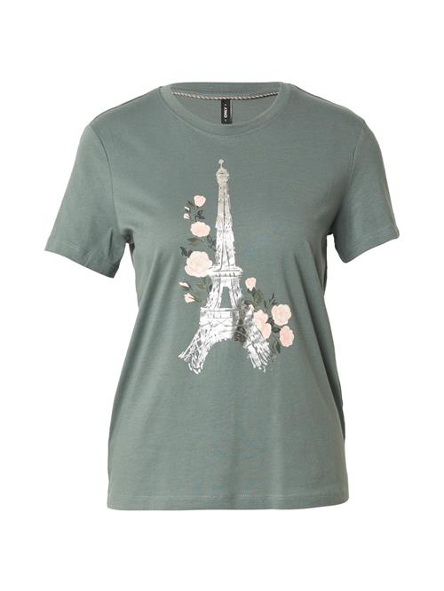 ONLY Shirts 'ONLKITA'  grå / gran / mørkegrøn / lyserød