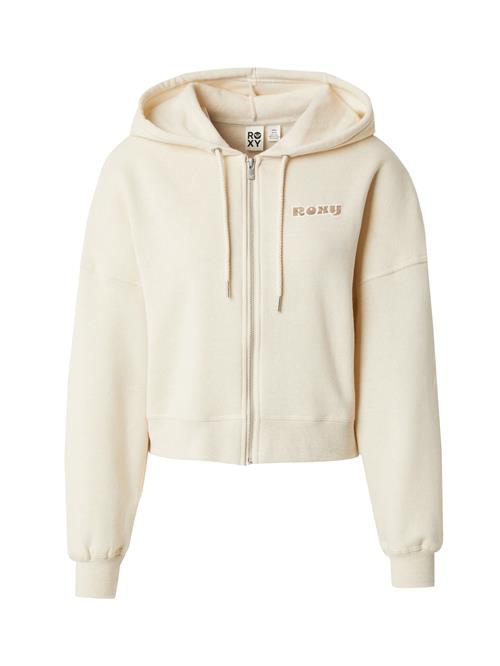 ROXY Sweatjakke 'NEVER BETTER'  lysebeige