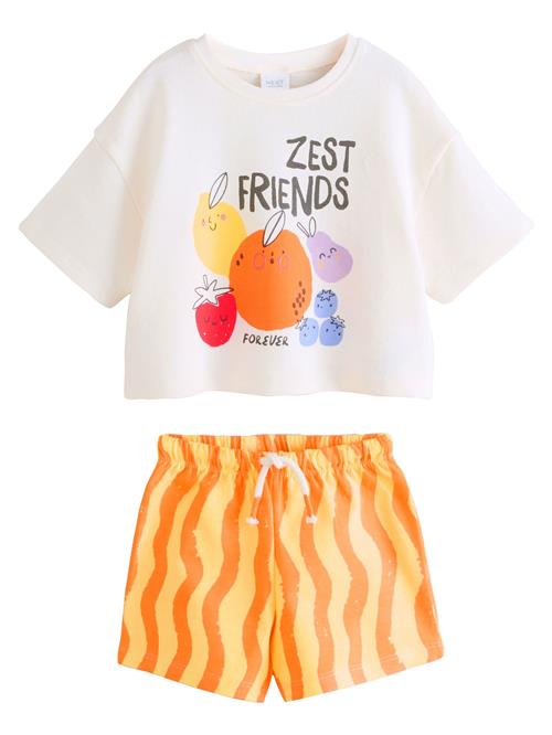 Next Sæt  lavendel / orange / rød / hvid