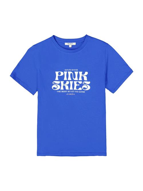 GARCIA Shirts  royalblå / hvid