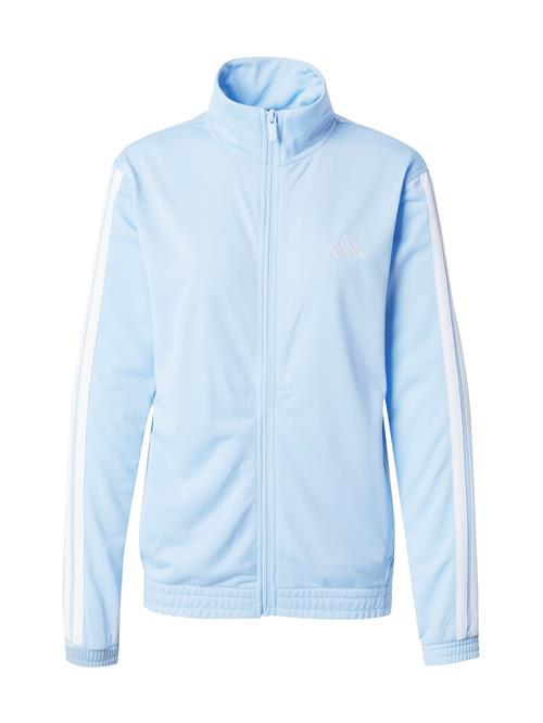 ADIDAS SPORTSWEAR Træningsjakke 'TRIC'  lyseblå / hvid