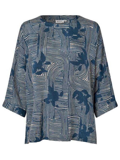 Masai Bluse 'MaBecca'  blå
