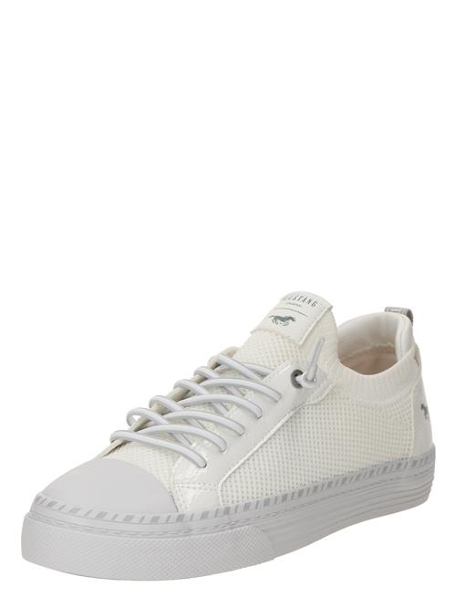 MUSTANG Sneaker low  lysegrå / hvid / uldhvid