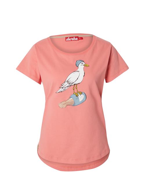 Derbe Shirts 'Sturmmöwin'  lyseblå / gul / koral / hvid