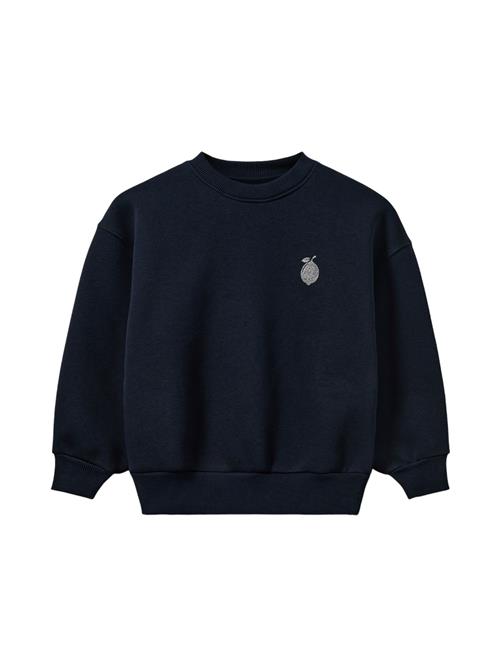 Sofie Schnoor Sweatshirt 'Mille'  mørkeblå / hvid