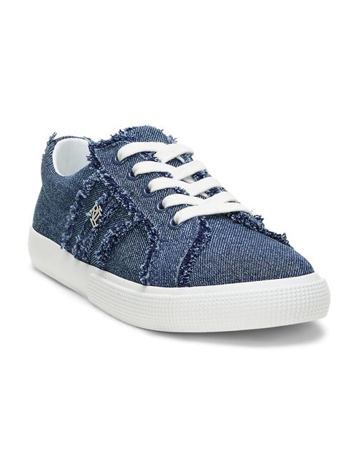 Lauren Ralph Lauren Sneaker low 'JANSON FRAY'  blue denim