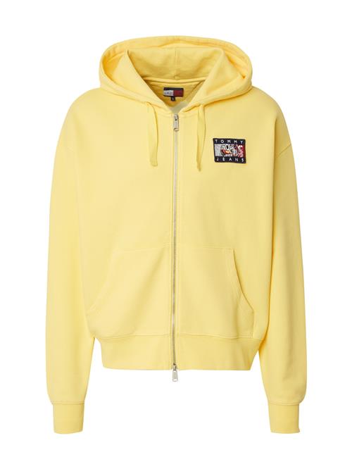 Tommy Jeans Sweatjakke  gul
