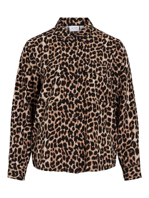 VILA Bluse  brun