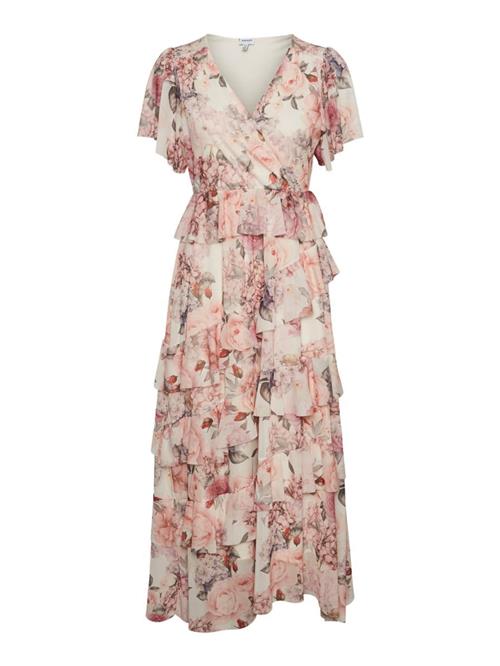VERO MODA Kjole 'Blair'  beige / lysegrå / grøn / lyserød / rød