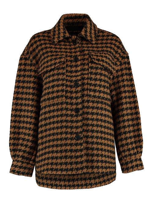 Hailys Overgangsjakke 'Kitty'  cognac / sort