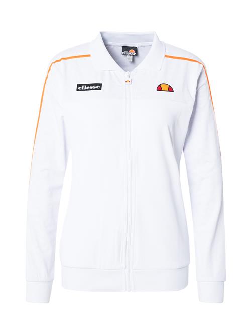 ELLESSE Sweatjakke 'Praa'  orange / hvid
