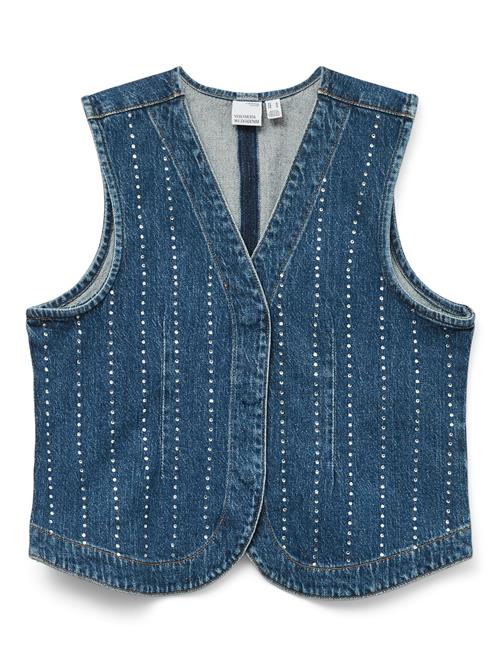 VERO MODA Vest 'VMCARLEY'  blue denim