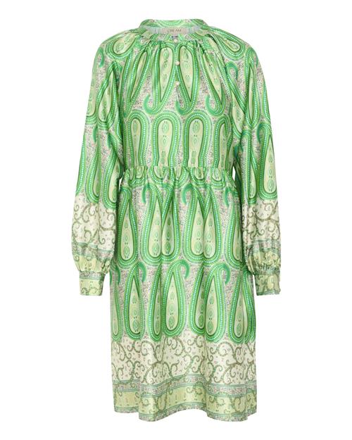Cream Kjole 'CRAmina'  grøn / lime / lysegrøn / offwhite