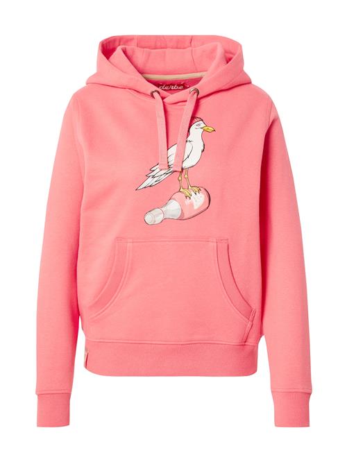 Derbe Sweatshirt 'Sturmmöwin'  laks / sort / hvid