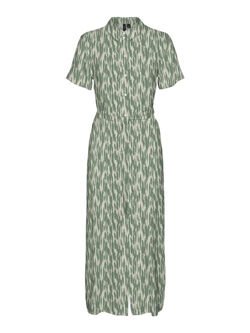 VERO MODA Blusekjole 'VMEASY JOY'  creme / pastelgrøn