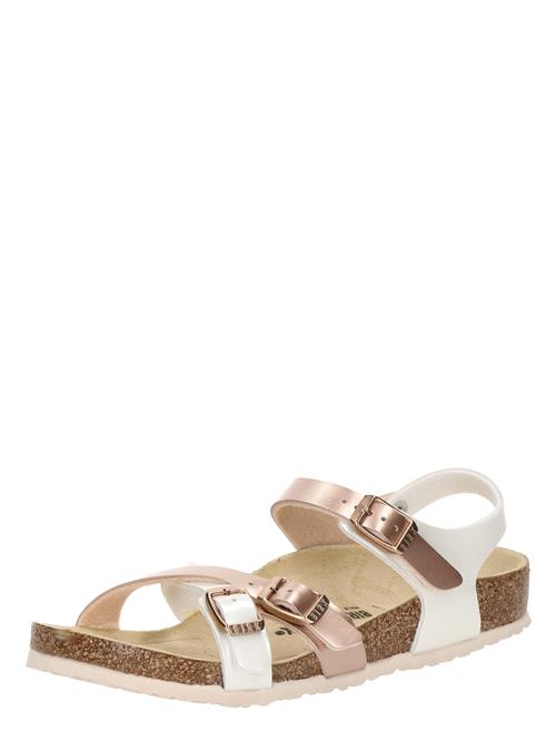 BIRKENSTOCK Sandaler 'Kumba'  guld / hvid
