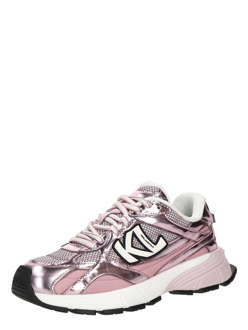 Karl Lagerfeld Sneaker low  lyserød / hvid