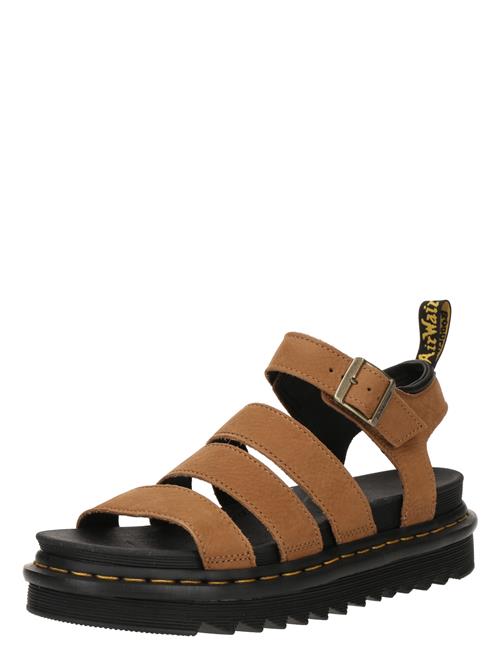 Dr. Martens Sandaler med rem 'Blaire'  umbra / gul / sort