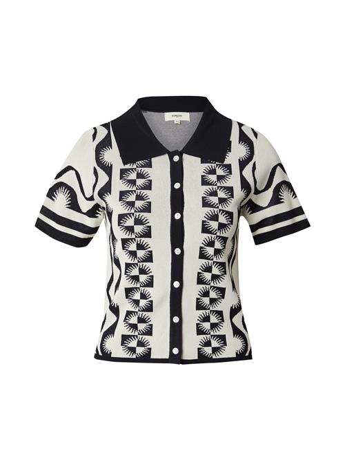 Suncoo Cardigan 'GILET GABERA'  sort / hvid
