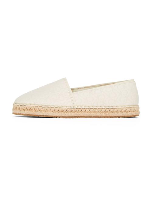 Calvin Klein Espadrillaer  ecru / hvid