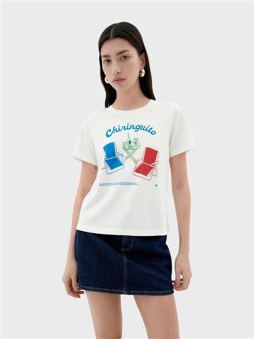 Thinking MU Shirts 'Lucia'  blå / grøn / rød / hvid