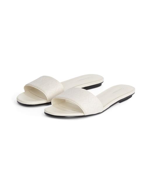 Calvin Klein Pantoletter  hvid