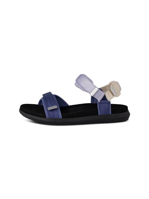 WODEN Sandaler 'Line Lite'  beige / indigo / lilla