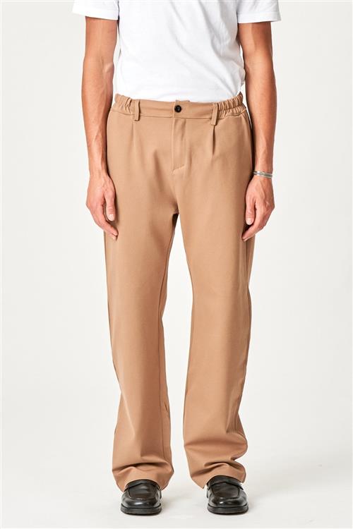 Performance Pants Loose - Khaki - XS/32 - Bukser med stretch - TeeShoppen
