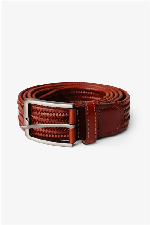 Cali Læderbælt - Brun - 105-cm - TeeShoppen