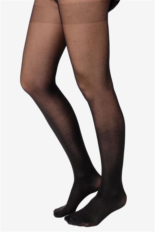Mathilde Strømpebukser 40 DEN - Sort - M/L - TeeShoppen