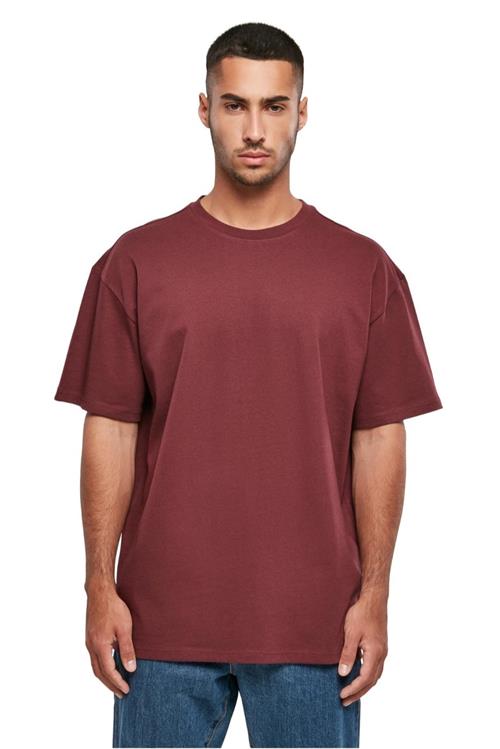 Heavy Oversized T-shirt - Cherry - L - TeeShoppen