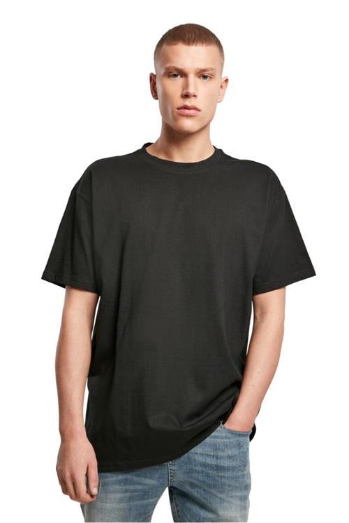 Heavy Oversized T-shirt - Sort - M - TeeShoppen