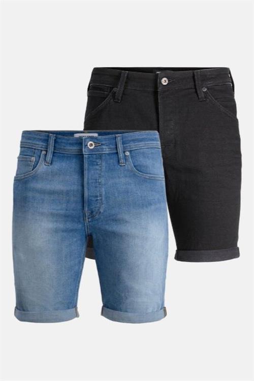 2 stk. Originale Performance Denim Shorts (herre) - Pakketilbud - Herre - Default Title - TeeShoppen