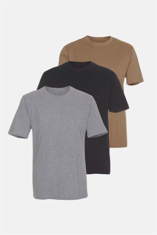 3 stk. Oversized T-shirts - Pakketilbud - Herre - Default Title - TeeShoppen