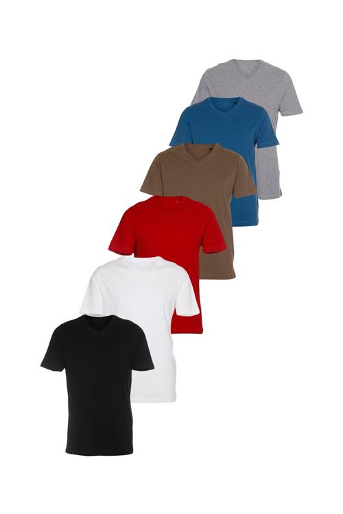 Se Basic V-neck t-shirt - Pakketilbud - Default Title - TeeShoppen ved Teeshoppen