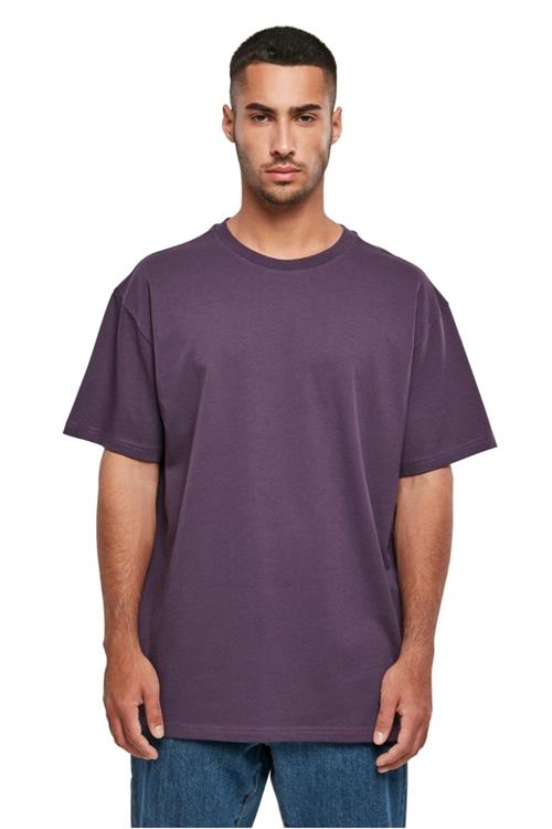 Heavy Oversized T-shirt - Purple Night - L - TeeShoppen