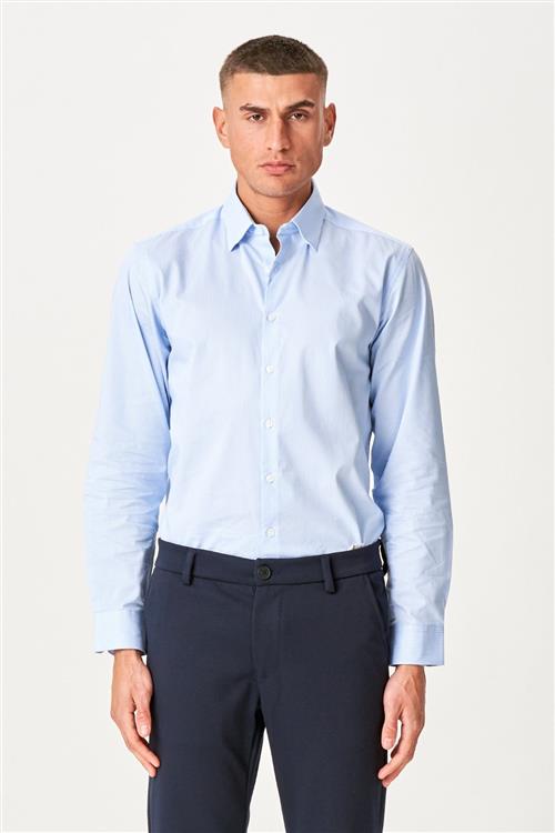 Originale Performance Skjorte - Lyseblå Pinstripe - 3XL - TeeShoppen