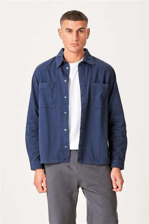 Alex Skjorte Regular Fit - Blå - Regular fit - L - TeeShoppen
