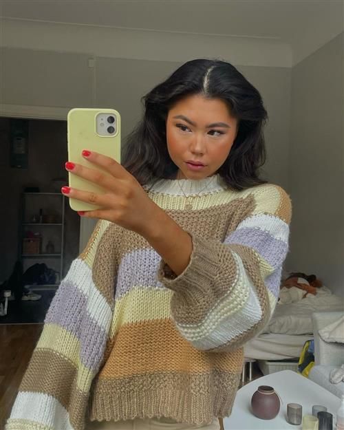 Auiava chunky knit - M/L - May