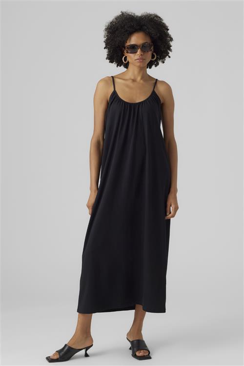 Luna Singlet Ankel Kjole - Sort - XS - Vero Moda