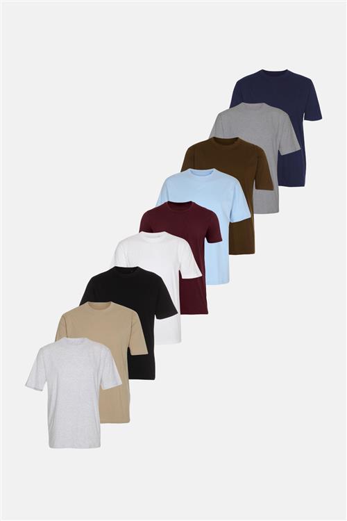 Oversized T-shirts - Pakketilbud (9 stk.) - Herre - Default Title - TeeShoppen