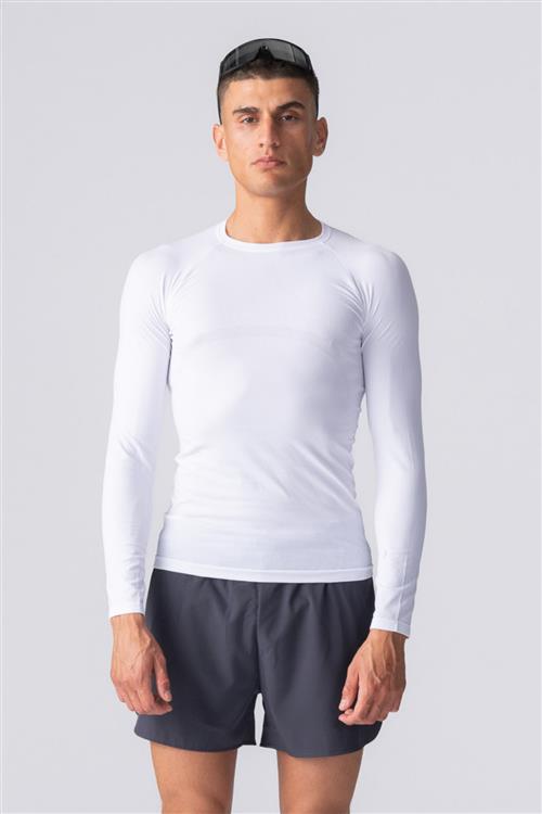 Prime Langærmet T-shirt - Hvid - M/L - Roly