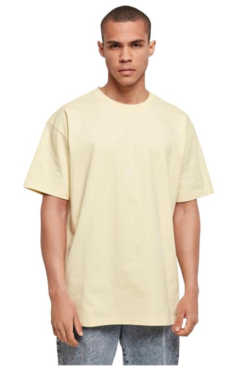 Heavy Oversized T-shirt - Blød Gul - L - TeeShoppen