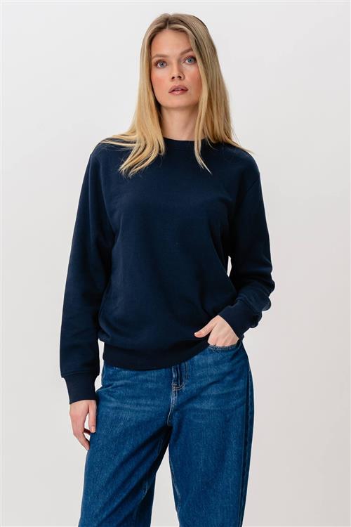Heavy Crewneck - Navy - XL - TeeShoppen