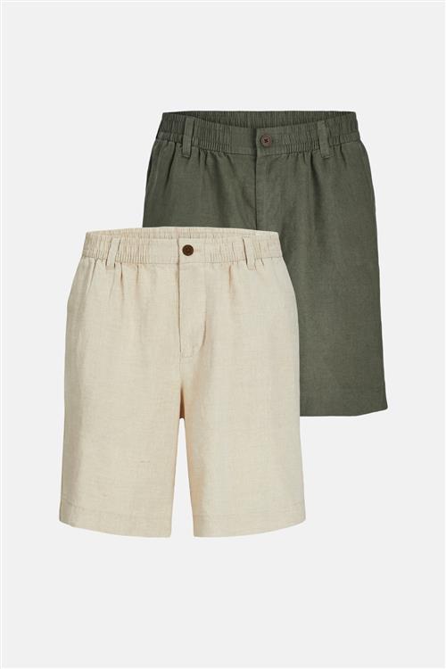 2 stk. Linen Shorts – Pakketilbud - Default Title - TEESHOPPEN