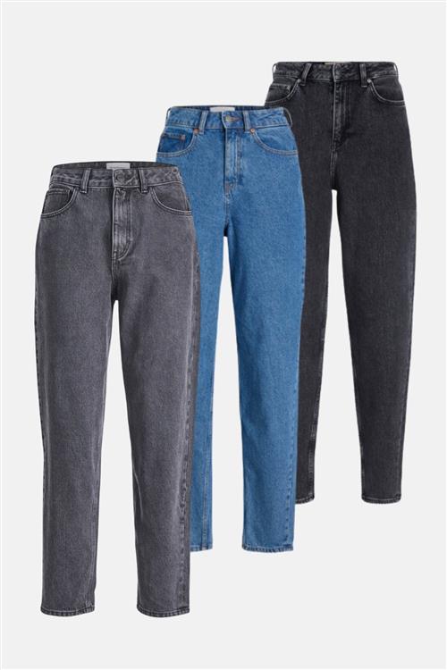 3 stk. Originale Performance Mom Jeans - Pakketilbud - Default Title - TeeShoppen