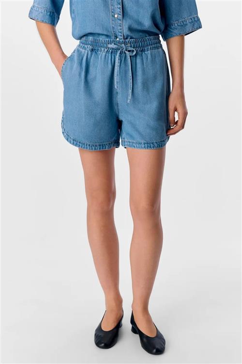 Frame Shorts - Lys Blå Denim - M - Object