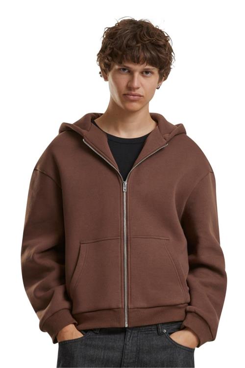 Everyday Zip Hoodie - Brun - 3XL - TeeShoppen