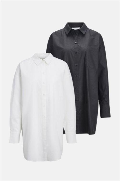2 stk. Oversized Shirt - Pakketilbud - Default Title - TeeShoppen