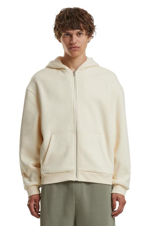 Everyday Zip Hoodie - White Sand - 3XL - TeeShoppen